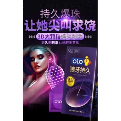 Bao cao su gai OLO  Long lasting dots,  bcs gai, siêu mỏng 001, kéo dài thời gian quan hệ, hàng chính hãng