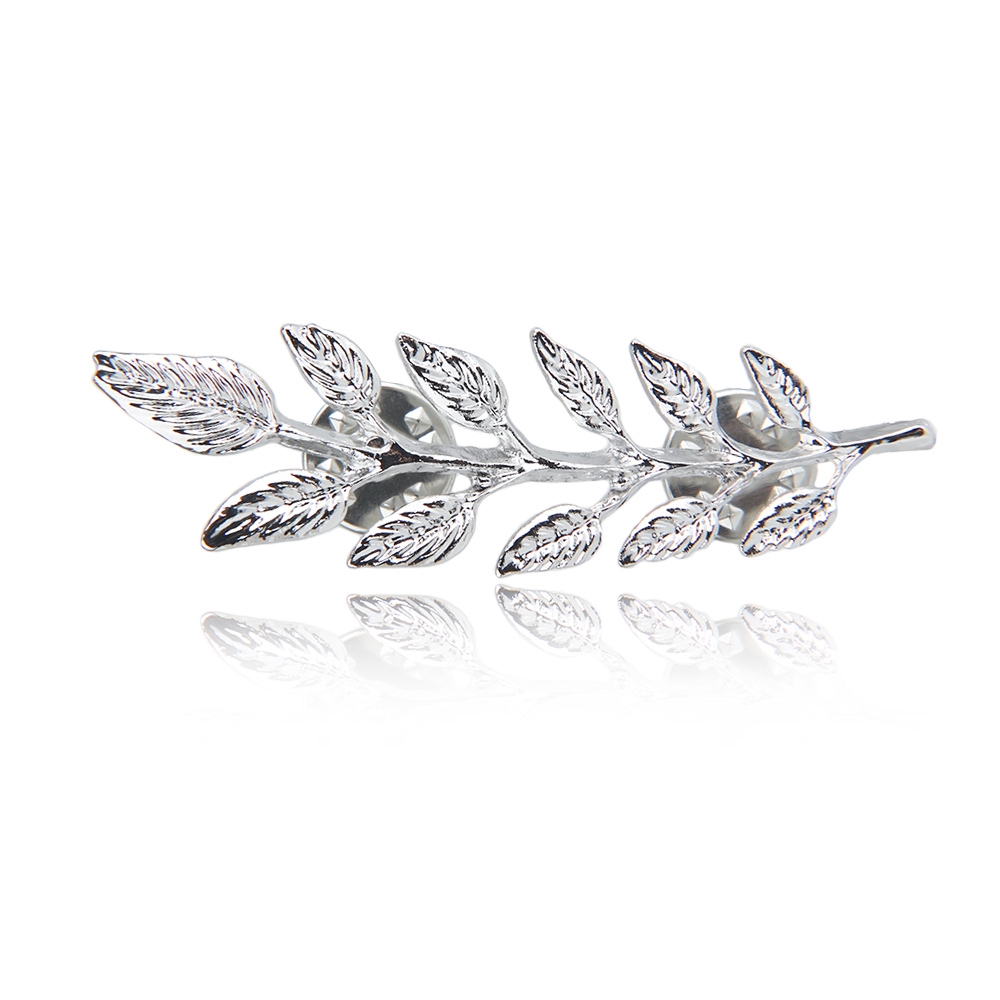 LANFY 2 Piece/Set Alloy Fashion  Leaf Shape Gift Brooch