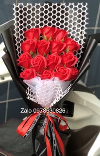 Hoa sáp thơm bó 15 bông