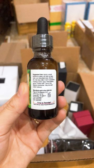 Bộ 3 Serum Tree of Life chống lão hóa Vitamin C Serum, Retinol Serum và Hyaluronic Acid Serum 30ml