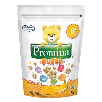 BÁNH ĂN DẶM PROMINA PUFFS 15G 4 vị