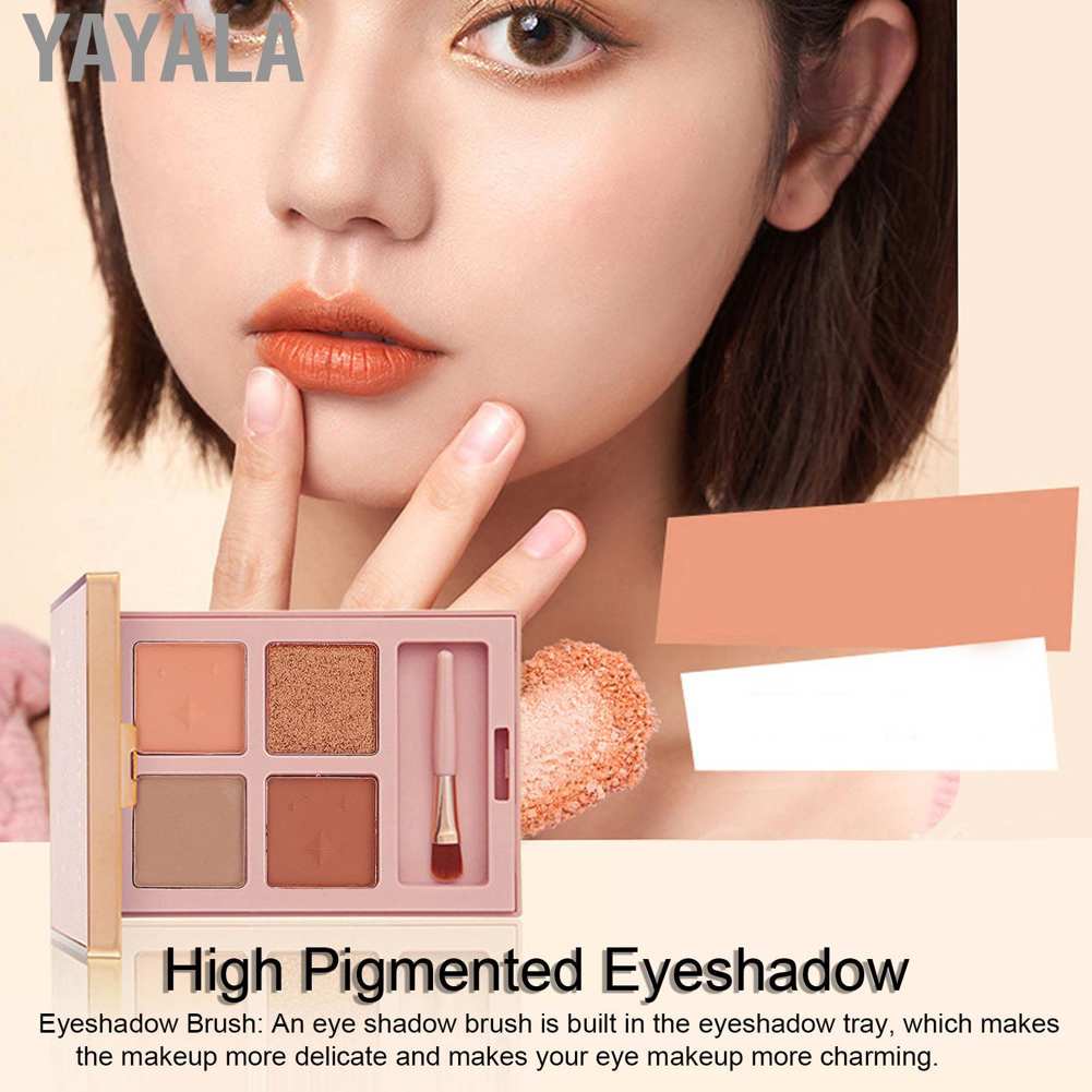 Bảng phấn mắt Yayala MACKANDY 3.8g sắc tố cao lâu trôi
 | BigBuy360 - bigbuy360.vn