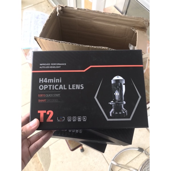 bóng led bi cầu mini T2 kính tím (giá 1 bóng bh 12 tháng)