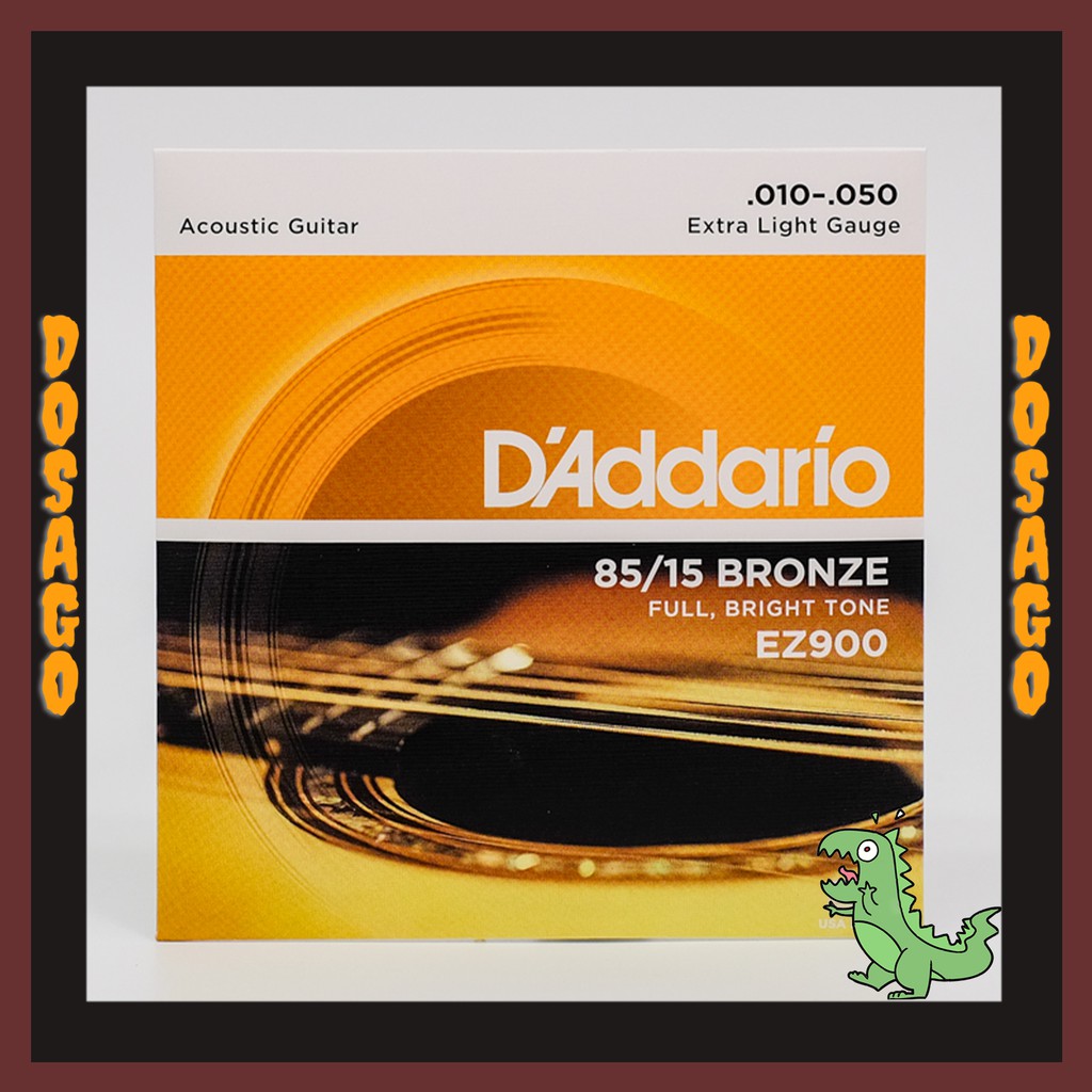 Dây Đàn Guitar Acoustic D'Addario EZ900 - Size 10