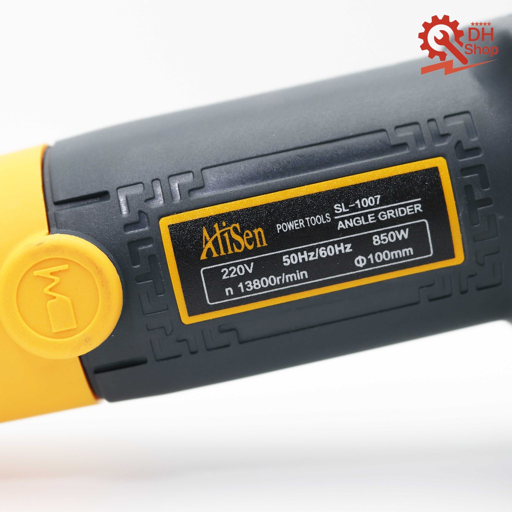 Máy mài góc đa năng, công tắc đuôi Alisen 850W - Lõi đồng 100% - (Chính Hãng)