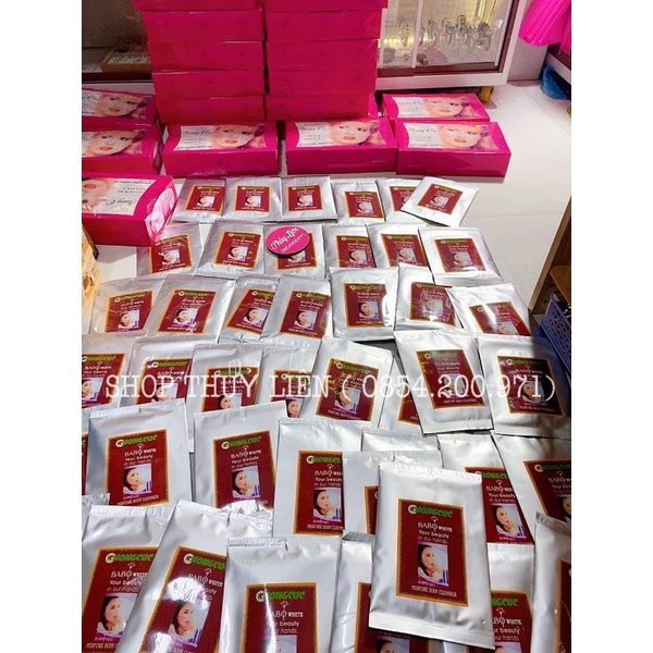 Tắm trắng cho body hồng cúc