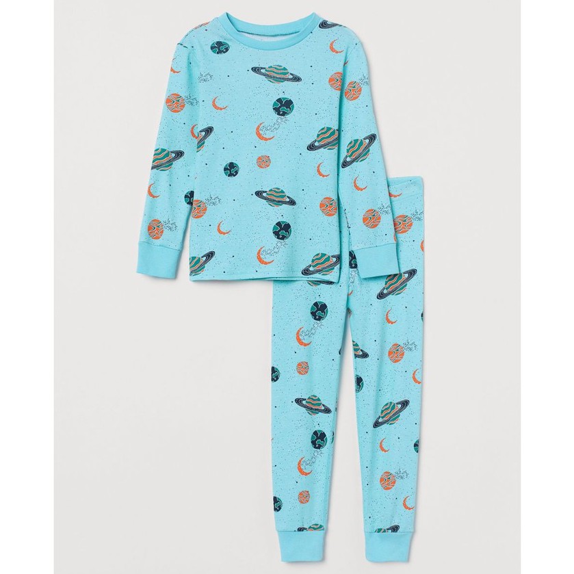 Bộ dài tay bé trai HM authentic