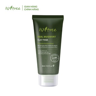 Mặt nạ đất sét ISNTREE REAL MUGWORT CLAY MASK 100ml