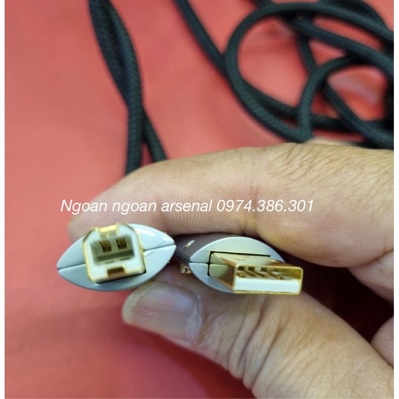 Dây USB HI FI dùng cho âm thanh cao cấp hàng nhập khẩu.