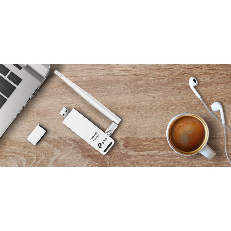 USB nhận WiFi TP-Link 150Mbps TL-WN722N (1 Angten) | BigBuy360 - bigbuy360.vn