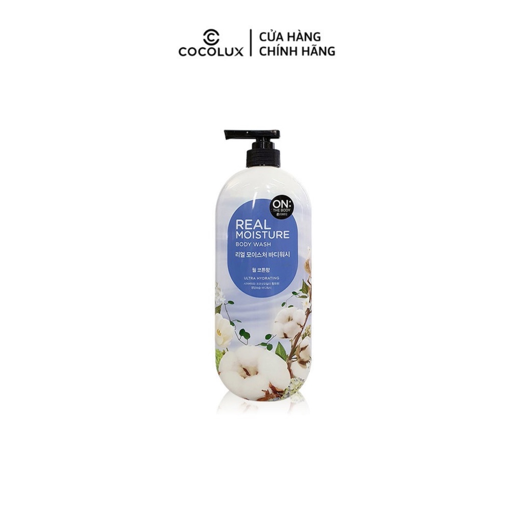 Sữa Tắm On :The Body Real Moisture 900g COCOLUX