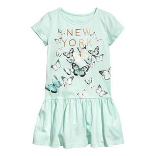 Váy cotton HM bé gái 1-10 tuổi