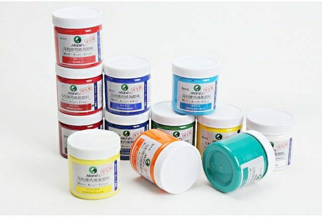 Combo Full 27 Màu VẼ TRANH + 2 Màu Nhũ 3D, Maries 100ml Tuyệt Đẹp