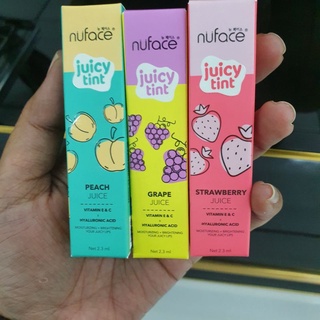 Son lip tint Nuface - dưỡng ẩm môi, thấm nhanh tức thì khi thoa son, lên màu cực kì tự nhiên và đẹp.