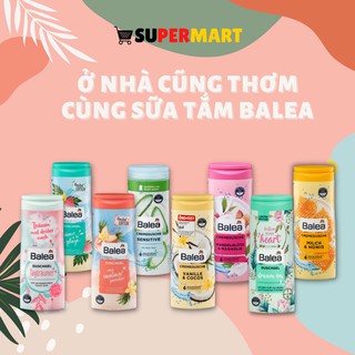 [Mã SKAMLTSM9 giảm 10% đơn 99K] #Sữa tắm Balea dưỡng da mềm mịn cấp ẩm 300ml - Hàng Đức Chính Hãng (nhiều mùi khác nhau)