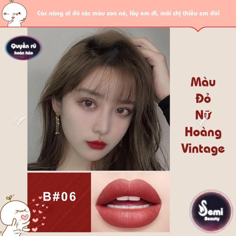 Set 3 cây son kem lì MAFFICK Fluffy Lip Glaze