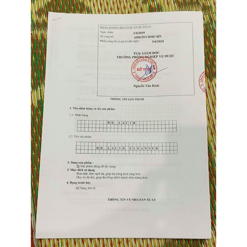 Sữa Rửa Mặt Trắng Da Dịu Nhẹ Lamer care Drlacir,Cho Da Nhạy Cảm,dành cho da nhạy cảm | BigBuy360 - bigbuy360.vn