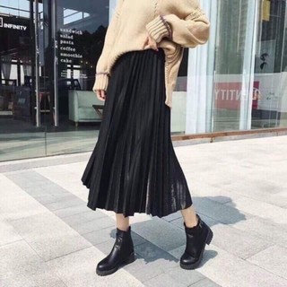 Vải csr chiffon dập ly đen