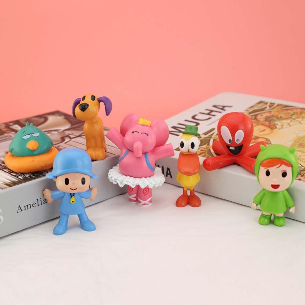 Mô Hình Đồ Chơi Nhân Vật DARNELL Pocoyo Bằng PVC Để Bàn Trang Trí