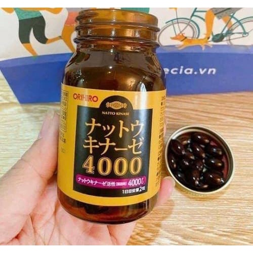 [Hàng chuẩn] Viên uống hỗ trợ phòng chống đột quỵ và tai biến Nattokinase Orihiro 4000FU