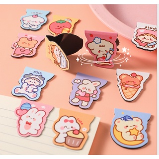 Zanmo bookmark nam châm hai mặt động vật đáng yêu