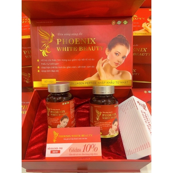 VIÊN UỐNG TRẮNG Da PHOENIX WHITE BEAUTY