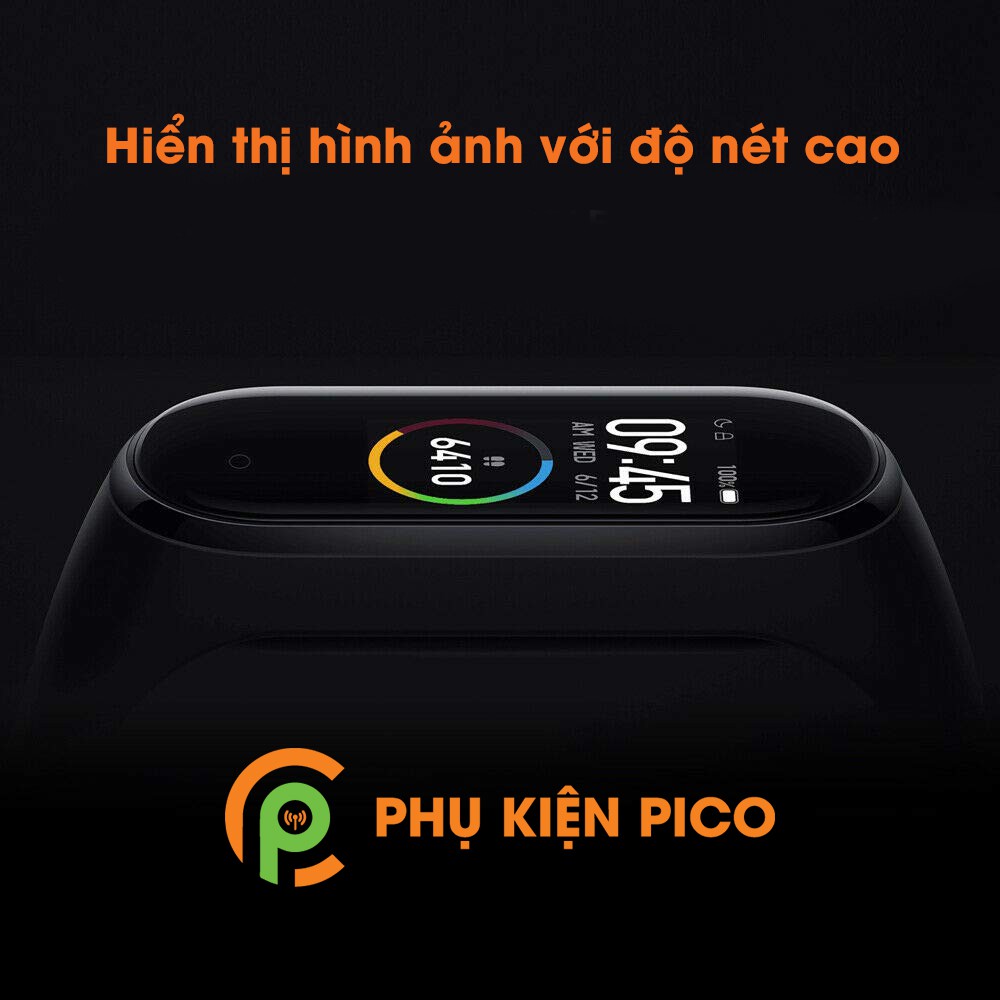 Dán màn hình Mi Band 4 bộ 2 miếng full màn hình dẻo trong suốt PPF tự phục hồi vết xước - Dán dẻo Mi Band 4