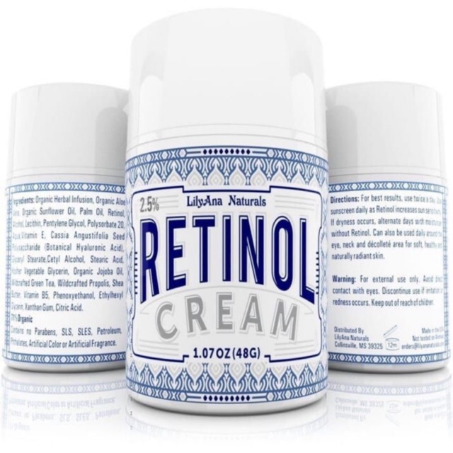 Kem dưỡng chống nhăn Retinol Lilyana naturals chính hãng
