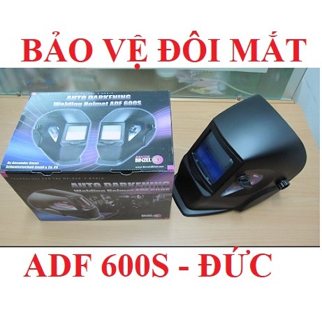 mặt nạ hàn điện tử của Đức mã ADF600S kèm kính chống sỉ