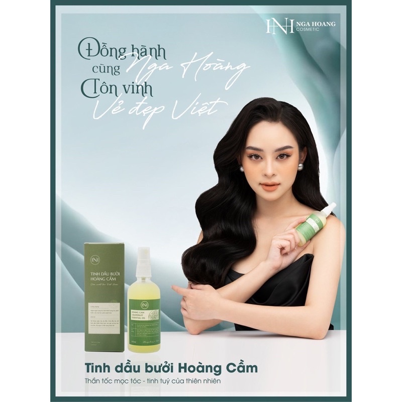 Tinh dầu bưởi Hoàng Cầm Cam Kết Chính hãng,Tinh dầu bưởi Nga Hoàng 100ml