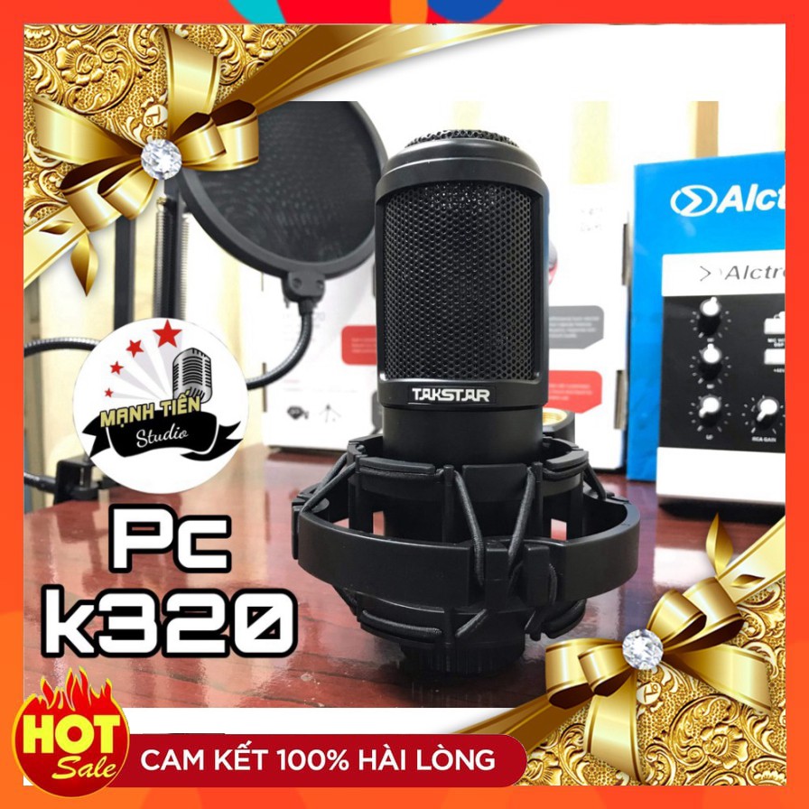 COMBO Sound Card Alctron U16K MK 3 + Micro Takstar PC K320 ( Chuyên Nghiệp ) chất lượng - Hàng chất lượng