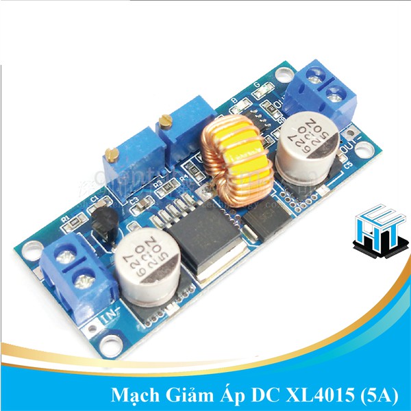 Mạch giảm áp DC XL4015 (5A) có chỉnh dòng và sạc pin Lion