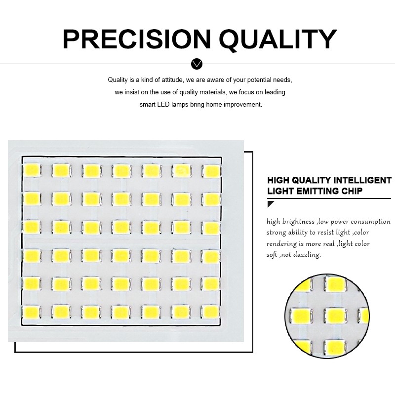 SMD LED Lamps Chip 220V Smart IC 10W 20W 50W 90W Bulb FloodLight Cold/Warm White