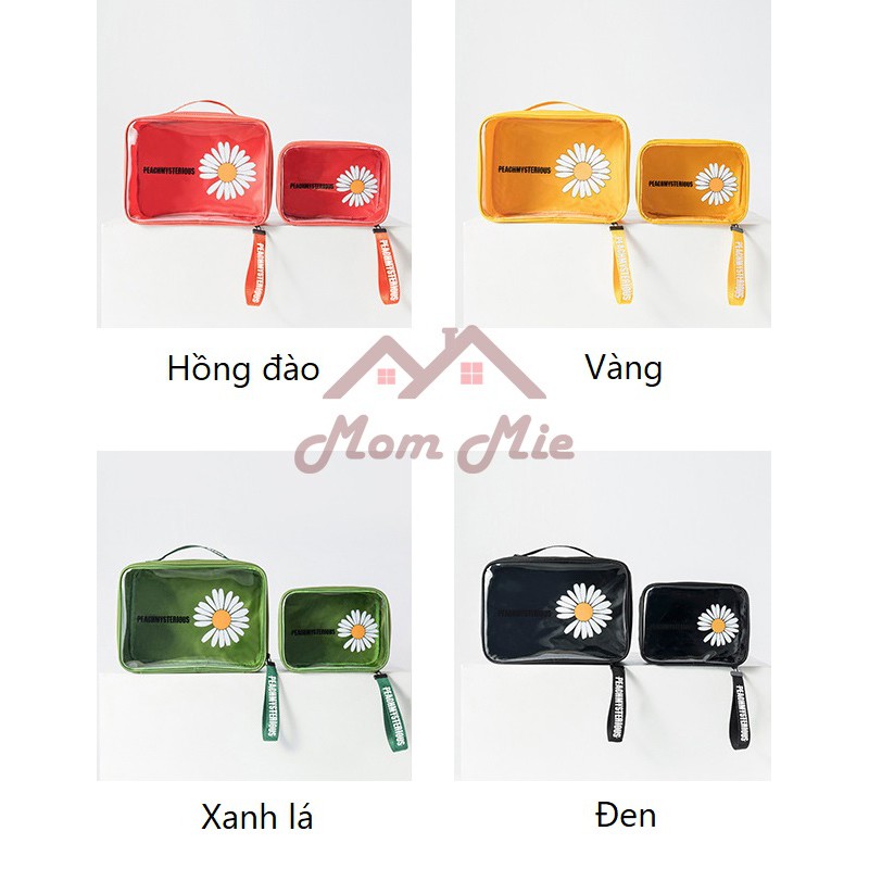 Hàng cao cấp - Túi đựng mỹ phẩm cầm tay nhựa trong chống thấm dễ thương - T015 - J104