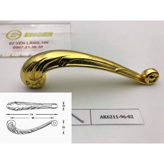 Tay nắm tủ, Tay co tủ nội thất tân cổ điển  AK6211