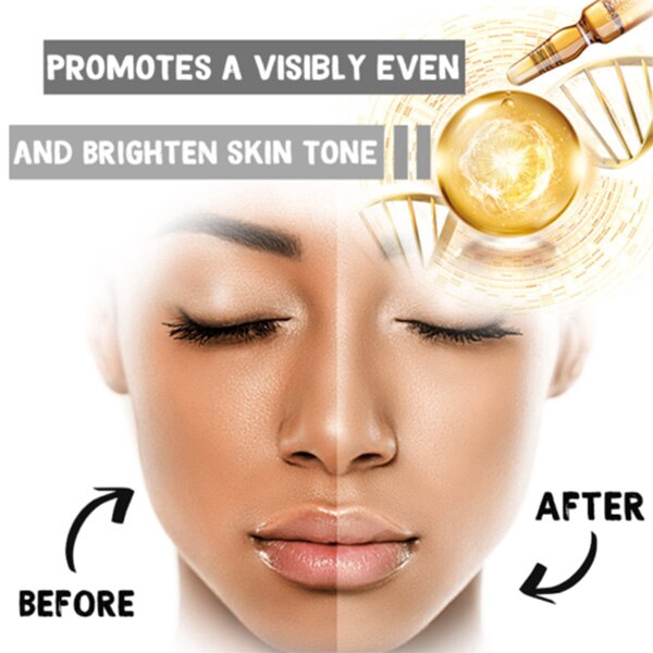 Hộp 7 ống tinh chất giữ ẩm và nuôi dưỡng da làm mờ sắc tố melanin cho da trắng sáng chuyên nghiệp