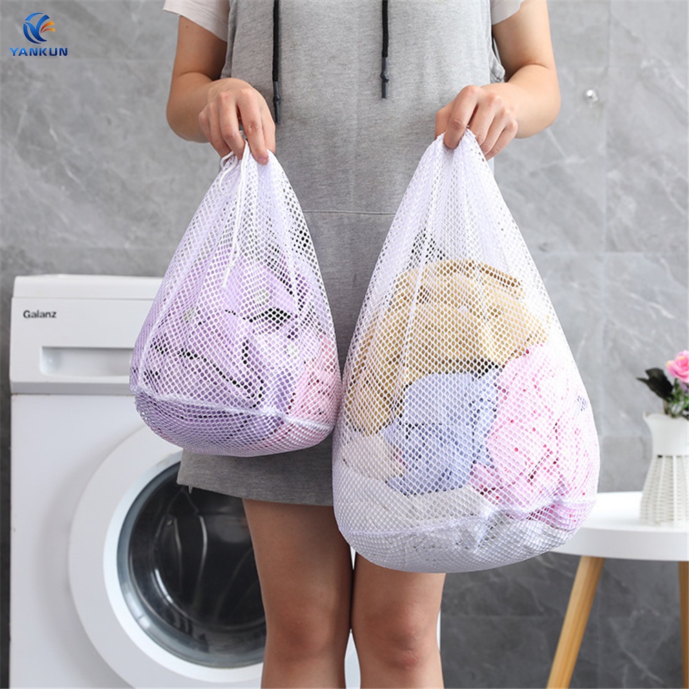 Túi Lưới Giặt Đồ Lót Dây Rút Tiện Lợi