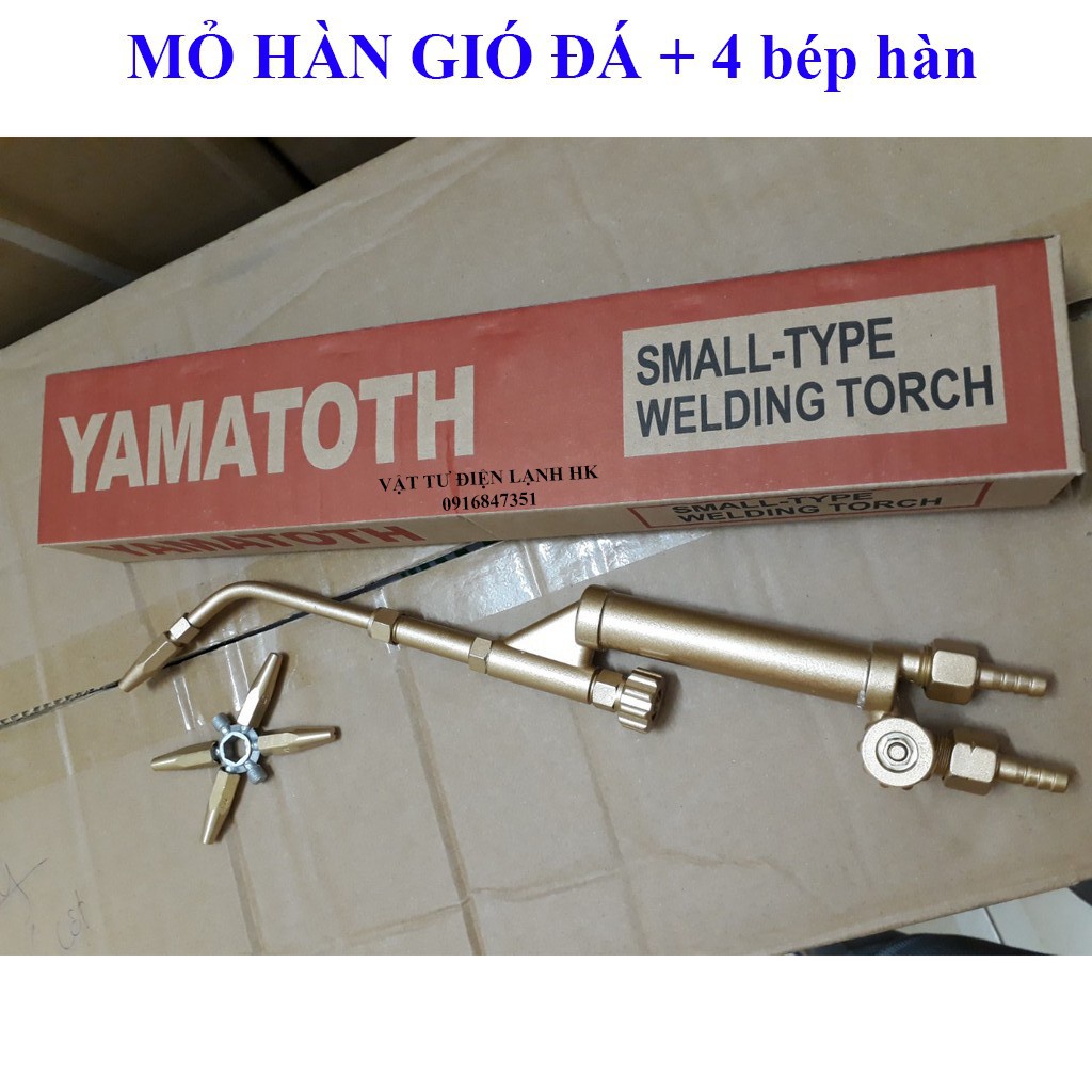 Mỏ hàn gió đá - tay hàn cắt Yamatoth RICHU - Đèn cắt Yamato (chọn đúng loại khi đặt hàng)