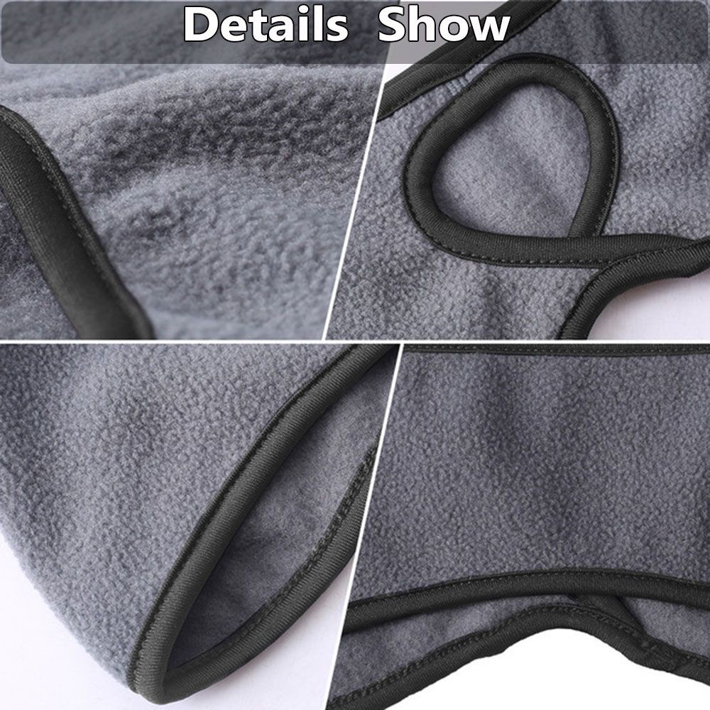 Băng đô trùm đầu bịt tai bằng lông len thấm hút mồ hôi giữ ấm vào mùa đông chơi thể thao ngoài trời