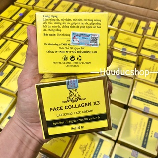 Kem Face Collagen X3 Đông Anh