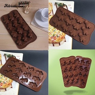 Adria Dinosaur Baking Cake Cookie Muffin Candy Mold