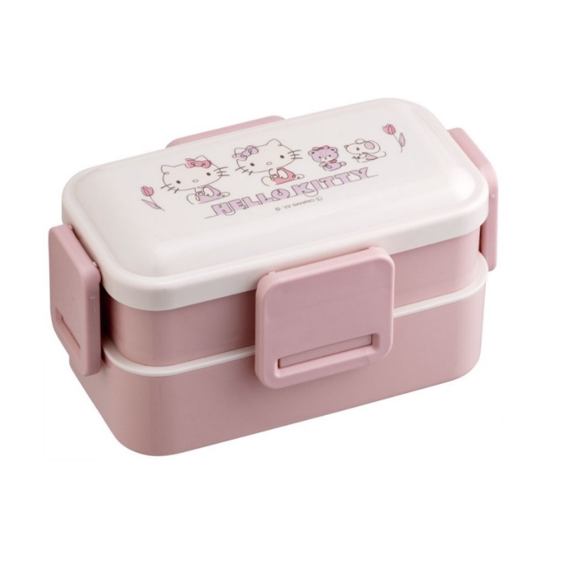 Hộp Cơm Trưa Hello Kitty 530ml PFLB6 / 2 Tầng 600ml Pfw4Ag Sản Xuất Tại Nhật Bản