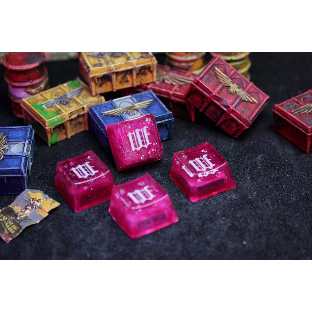 Nút keycap cho bàn phím cơ Characters W