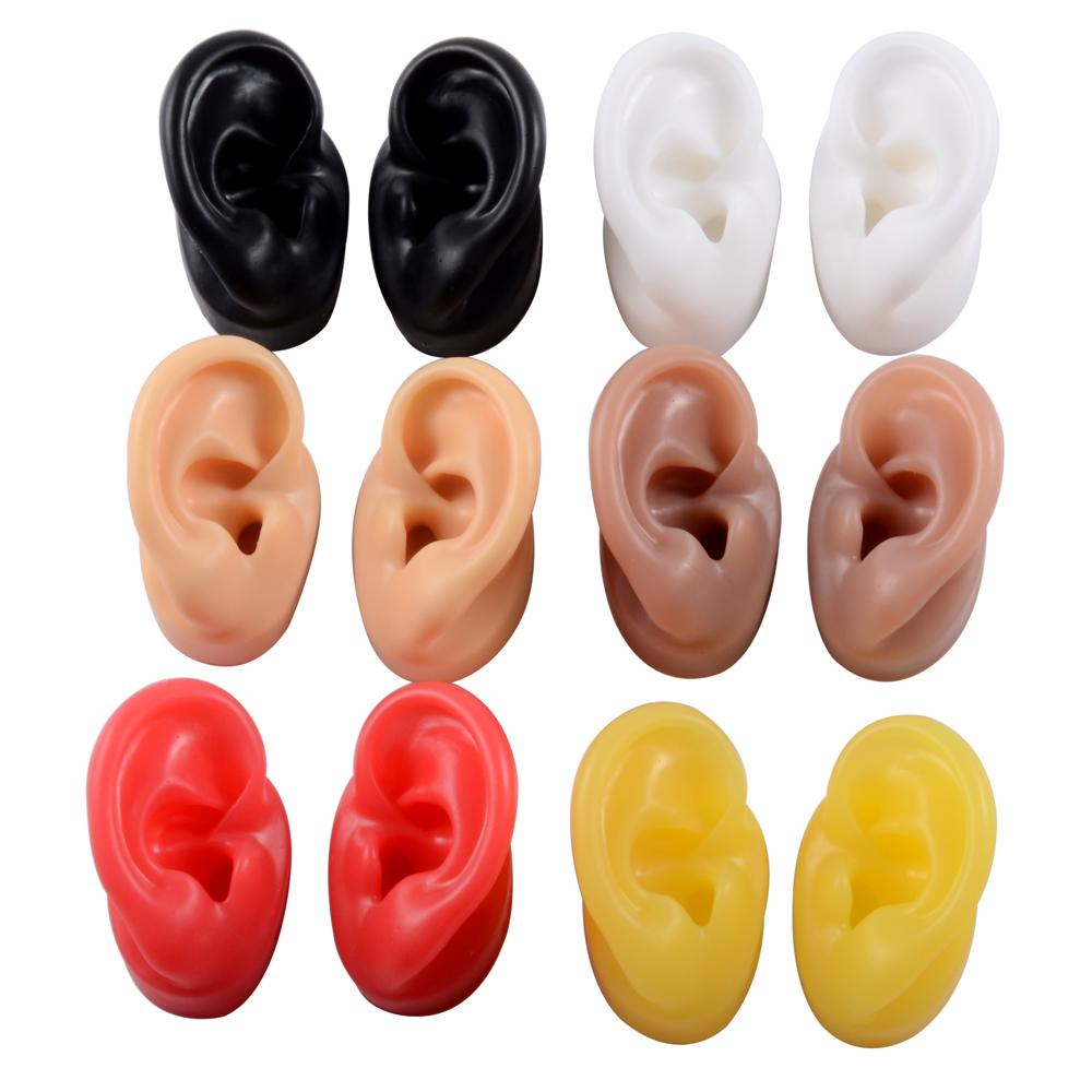Mô Hình Trưng Bày Khuyên Tai Người Bằng Silicone Tỉ Lệ 1: 1