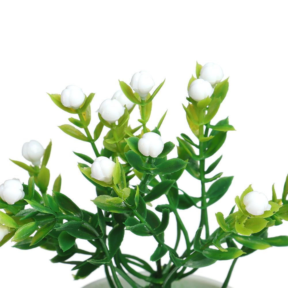 Chậu cây bonsai giả mini dùng trang trí bàn làm việc