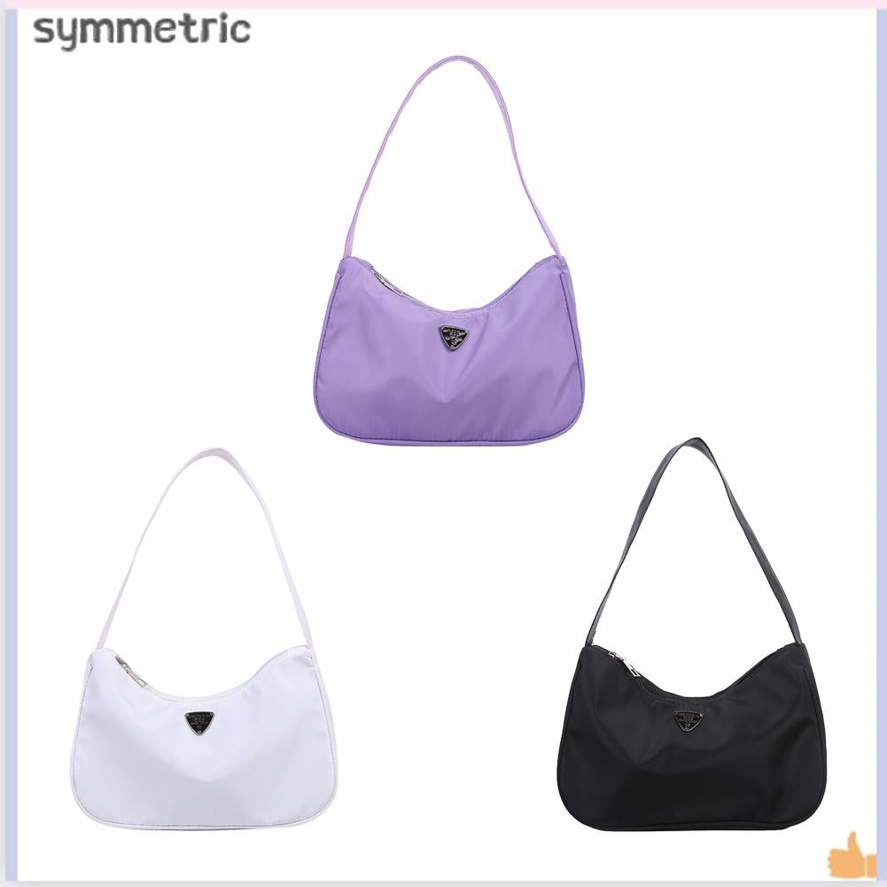 Túi xách kẹp nách bằng nylon thời trang đơn giản hàng ngày/du lịch dành cho nữ | BigBuy360 - bigbuy360.vn