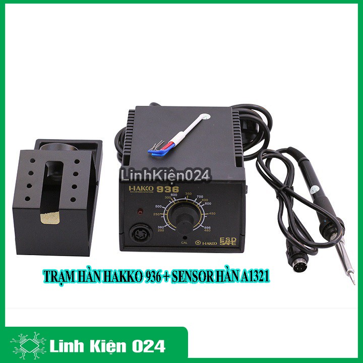 Combo Trạm Hàn Hakko 936 + Sensor Hàn A1321