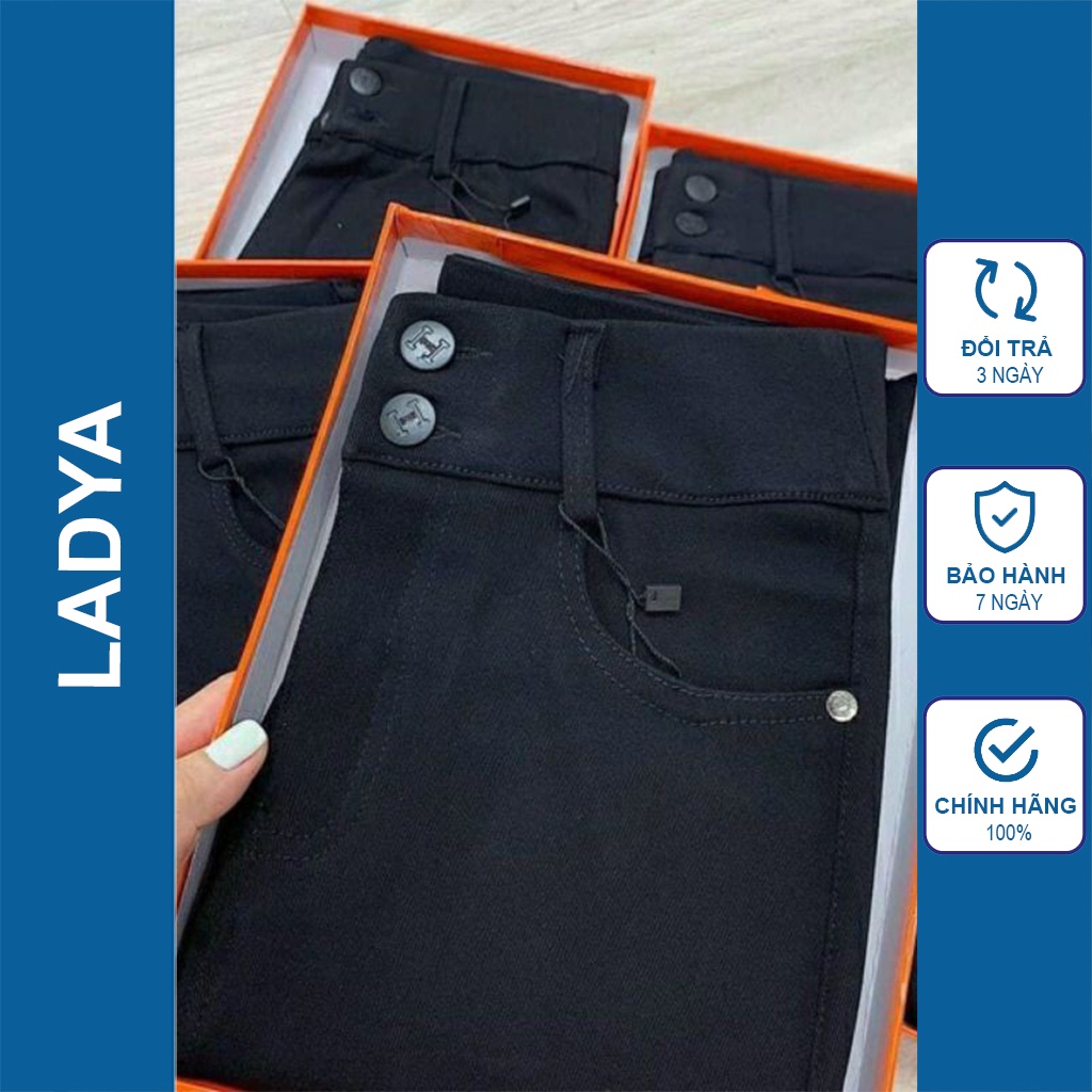 Quần jean nữ cạp cao gen bụng chất bò giấy siêu co giãn skinny phong cách Hàn Quốc M013