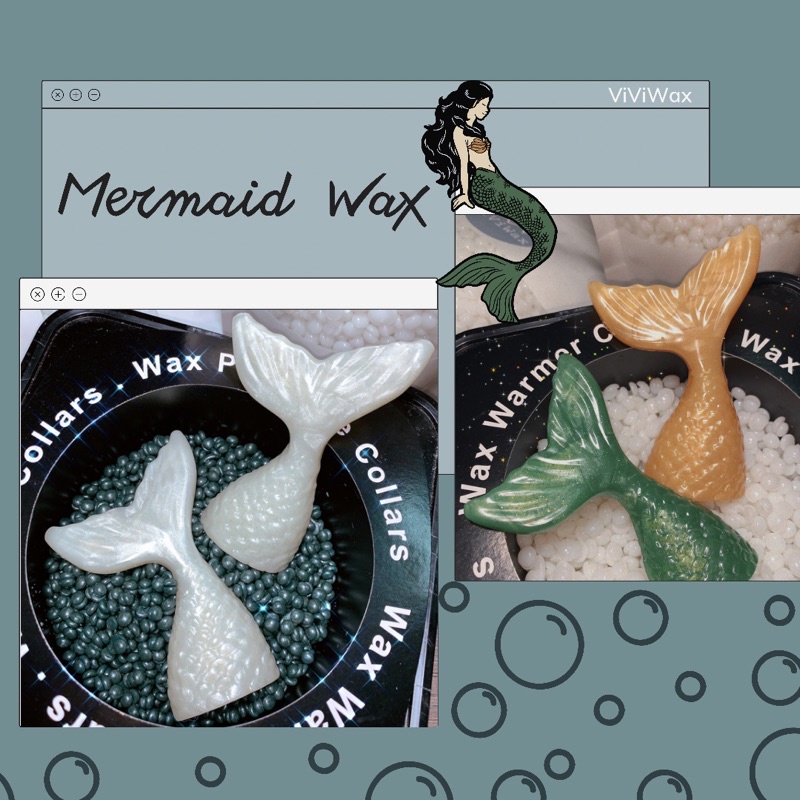 SÁP WAX LÔNG ÁNH NHŨ HÌNH ĐUÔI CÁ MERMAID WAX USA | BigBuy360 - bigbuy360.vn
