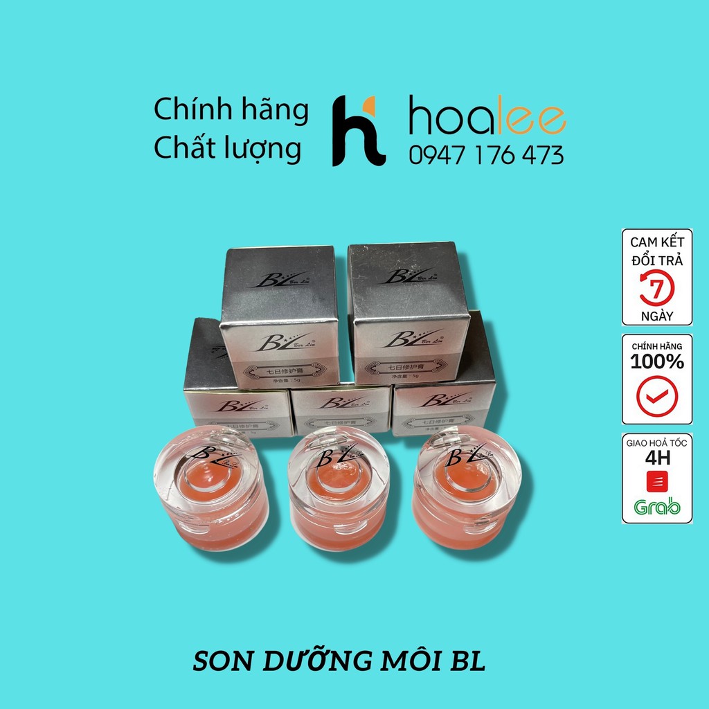 Son dưỡng môi BL kích màu cải thiện thâm loang dưỡng ẩm có màu chính hãng 2021- DCPX HoaLee